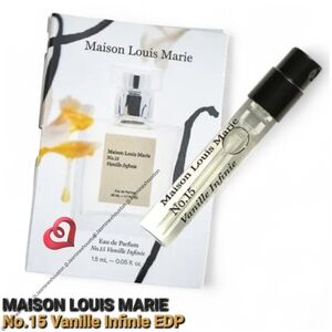 🎉3•$13/4•$16🎉 MAISON LOUIS MARIE No.15 Vanille Infinie EDP Sample
